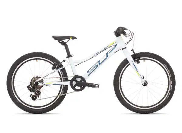 Superior Racer XC 20 Gloss White/Blue/NeonYellow children's mountain bike