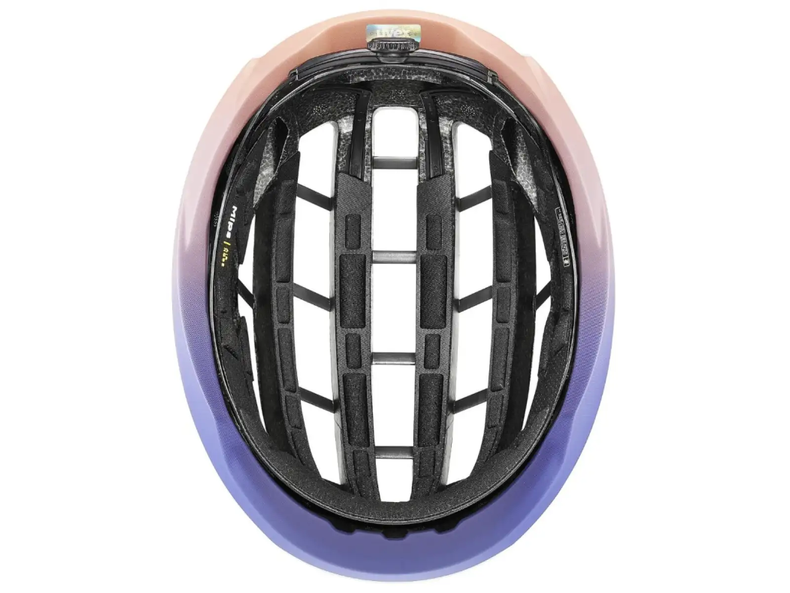 Uvex Surge Aero MIPS road helmet White/Lila Apricot Matt