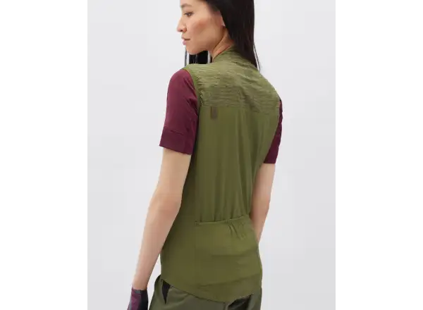 Silvini Caira women's gravel vest Olive/Plum