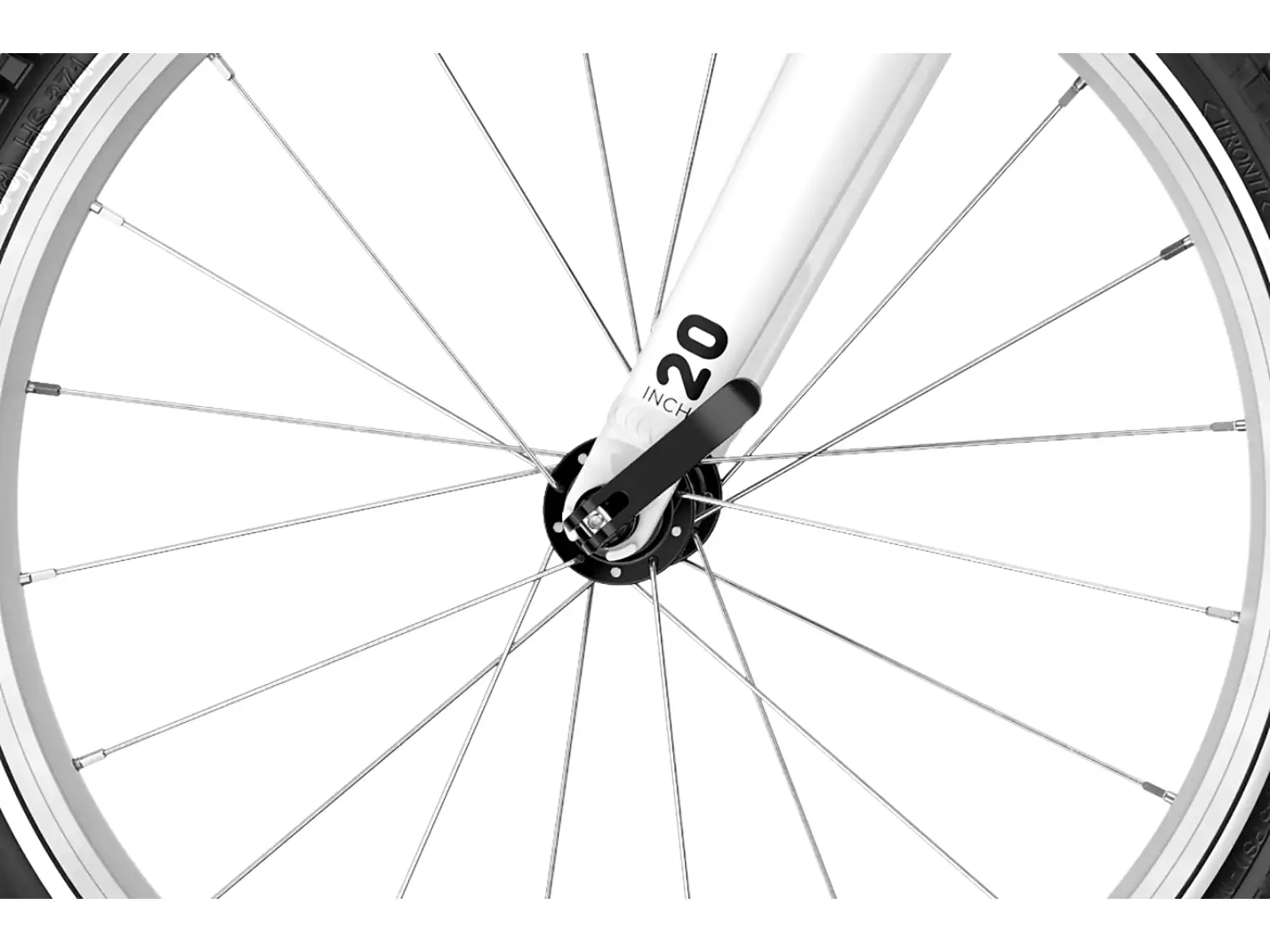 Woom 4 Green 20 children's bike