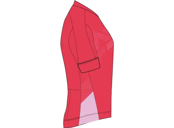 Silvini Rosalia women's jersey short sleeve ruby/pink
