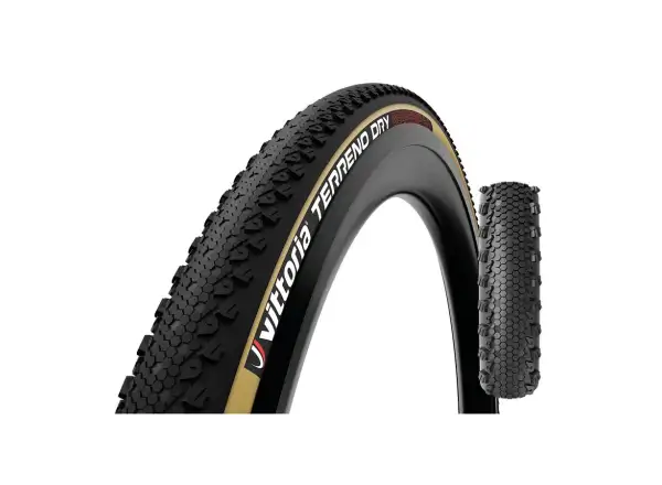 Vittoria Terreno Dry 33 mm 28" tub para-blk-blk G2.0 gravel tire