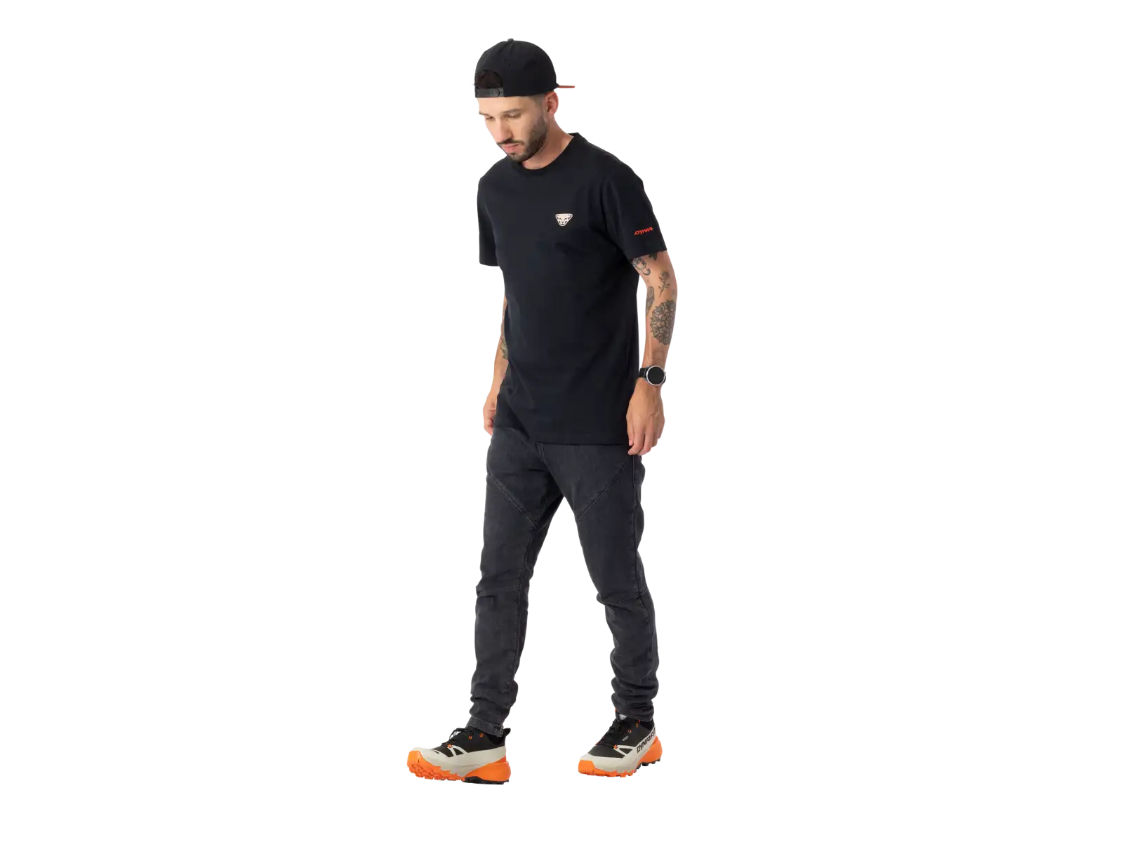 Dynafit 24/7 Graphic men's T-shirt short sleeve Black Out/trail Crew