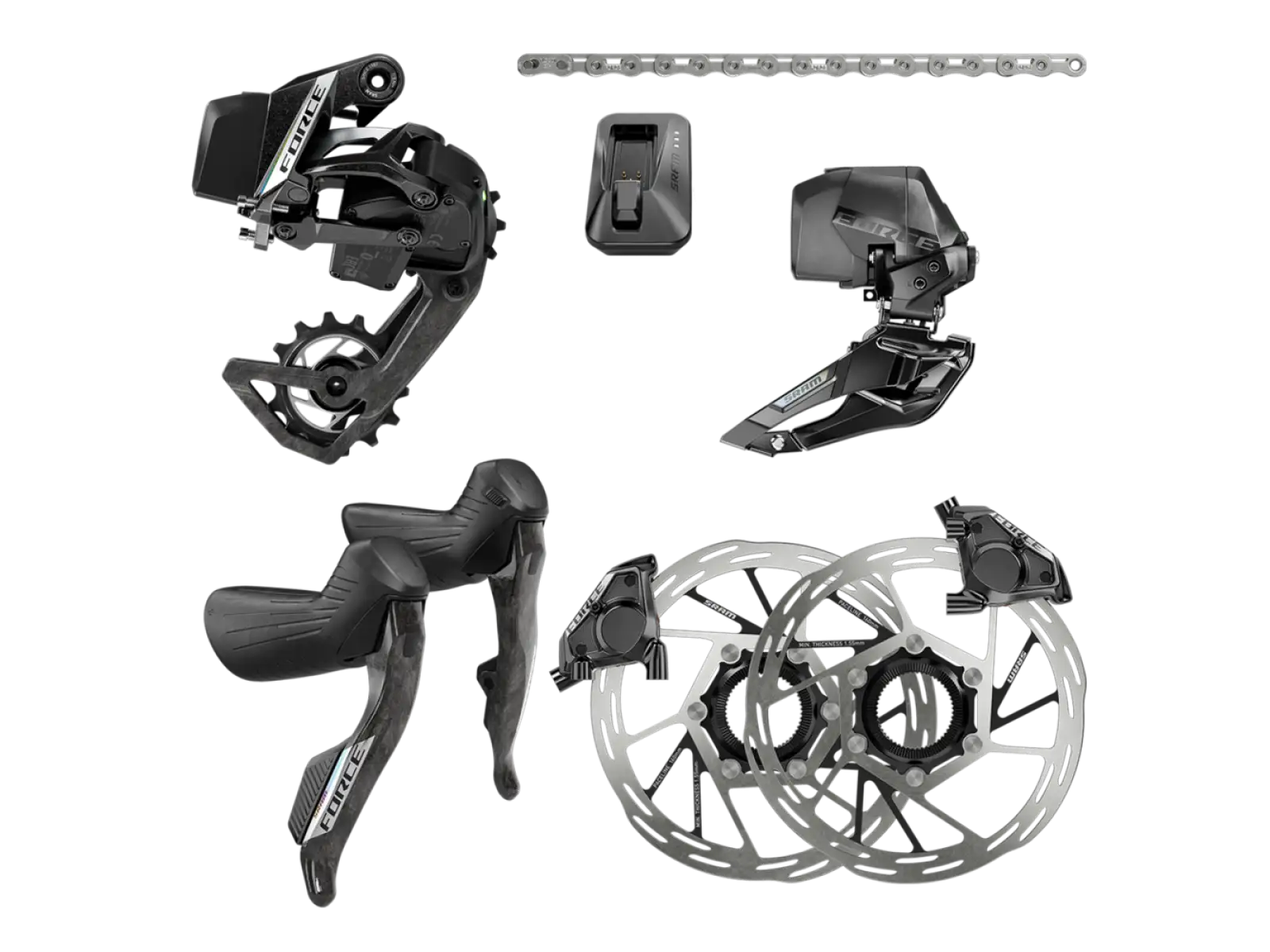 Sram Force AXS E2 2x USB-C set