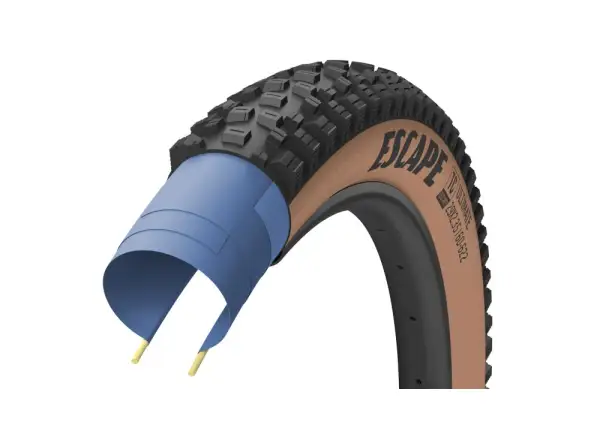 Goodyear Escape Ultimate Tubeless Complete 27.5x2.60" MTB tire kevlar Tan