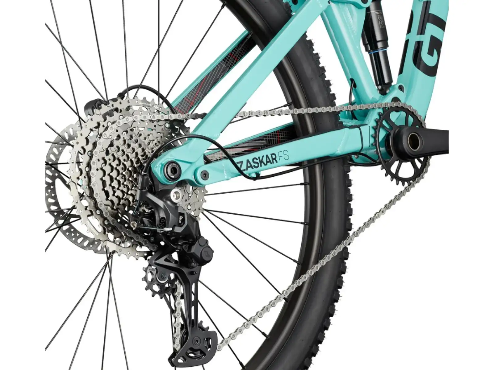 GT Zaskar FS 29 Comp mountain bike Sea Green