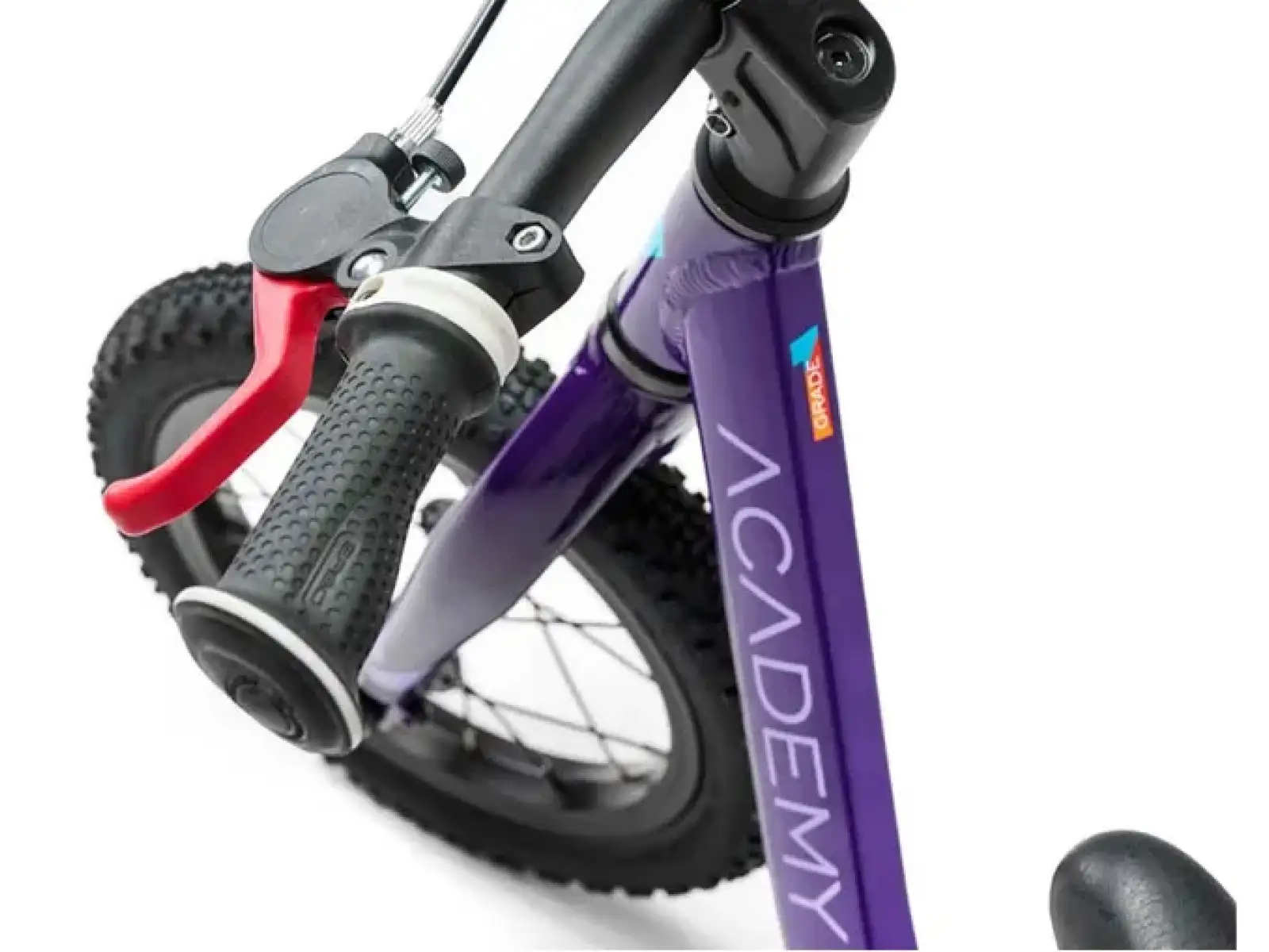 Academy Grade 1 children's balance bike 12" Purple
