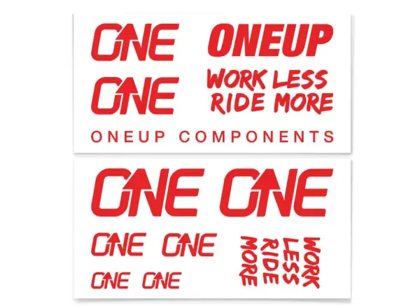 OneUp Decal Kit handlebar stickers