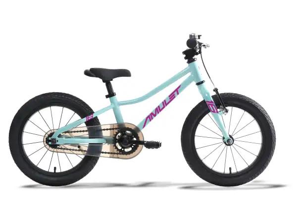 AMULET 16 Fun kids bike celeste blue/purple