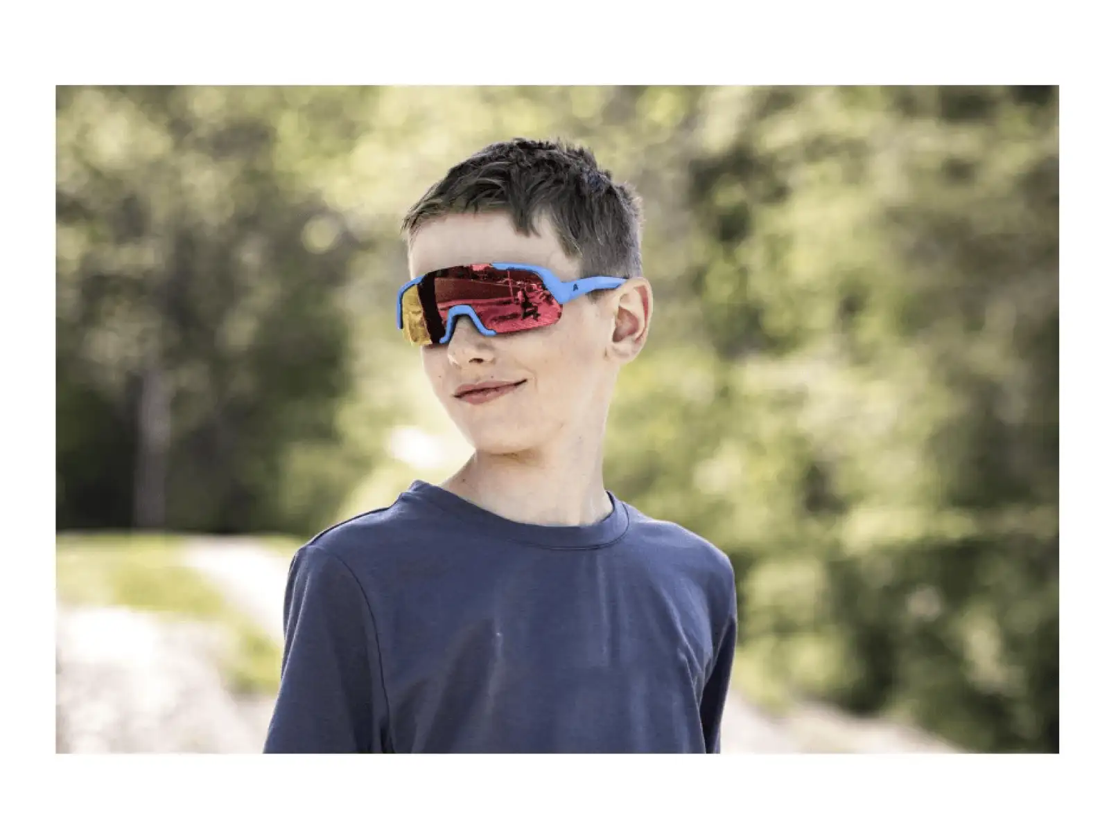 Alpina Rocket Youth Q-Lite children's goggles Black Matt / Mirror Silver
