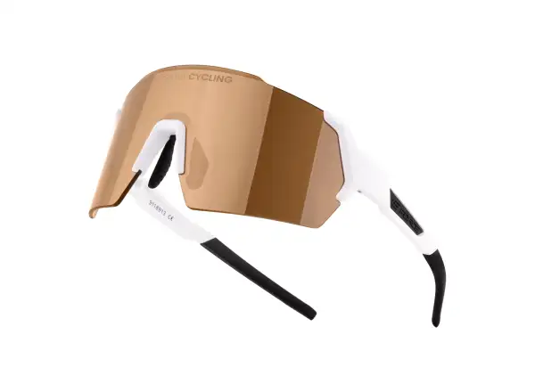 Force Electra glasses white/brown mirrored lenses