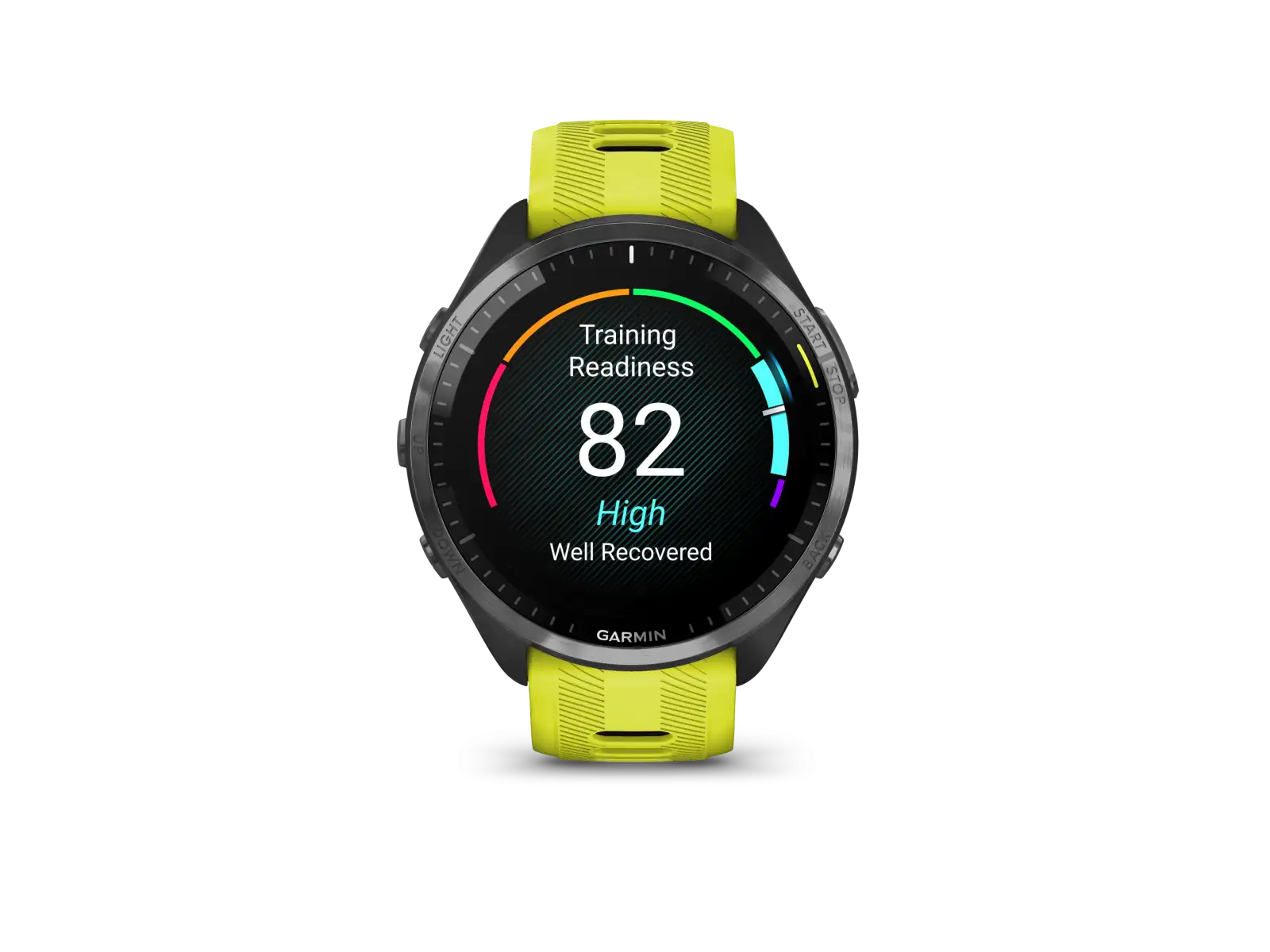 Garmin Forerunner 965 smart watch Carbon Grey Titanium DLC/Yellow