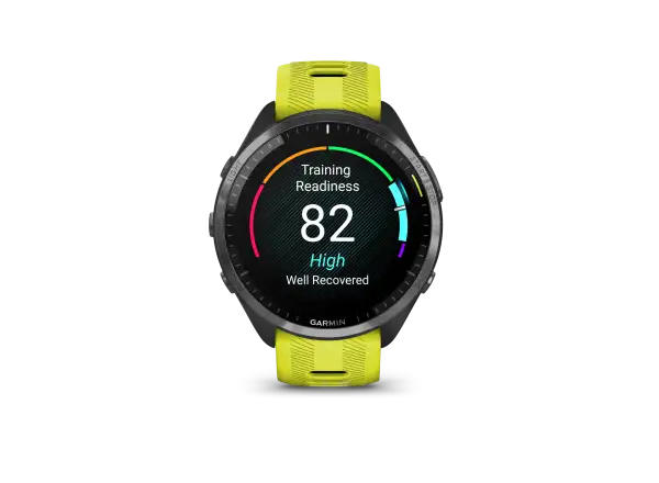 Garmin Forerunner 965 smart watch Carbon Grey Titanium DLC/Yellow