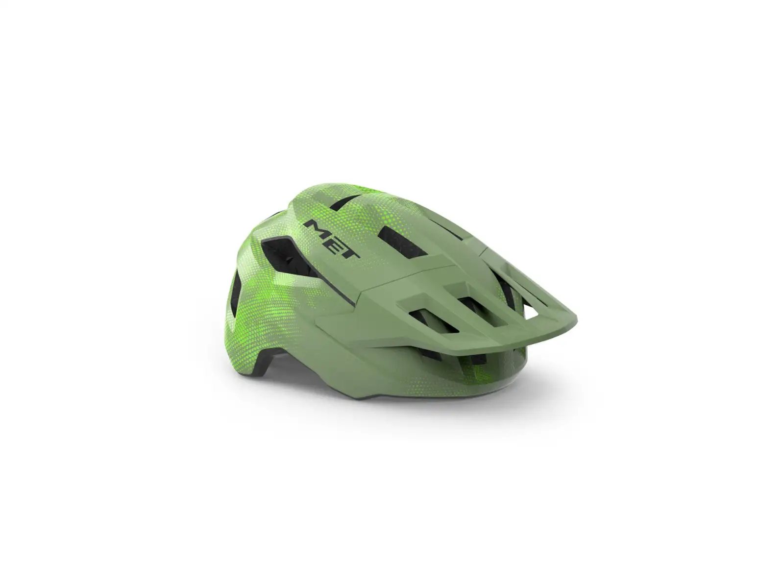 MET Shelter Youth children's helmet Green Lime