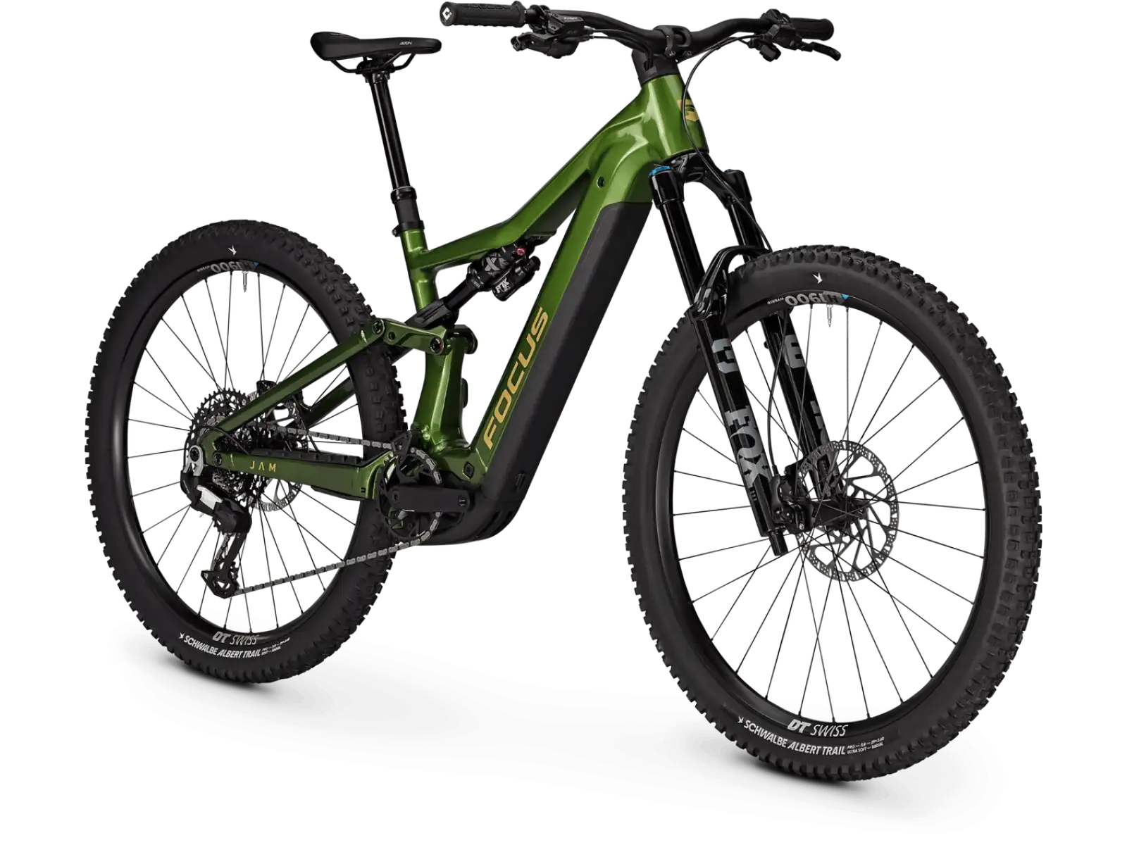 Focus JAM 9 800Wh full-suspension e-bike Sprucegreen / Mossgreen