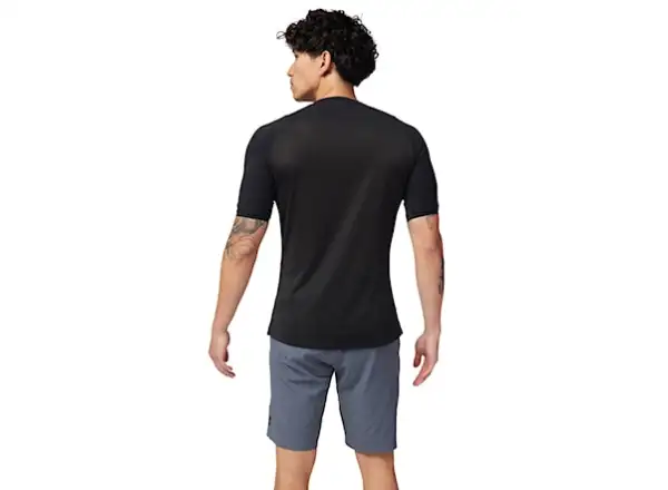 Fox Ascent men's jersey short sleeve Black