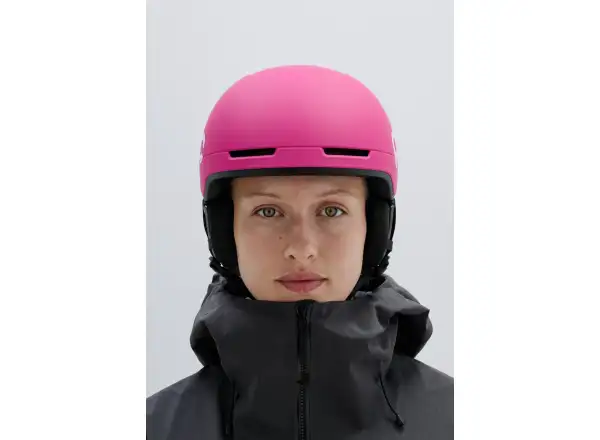 POC Obex Contour ski helmet Rhos Red Matt/Citrine Yellow Matt