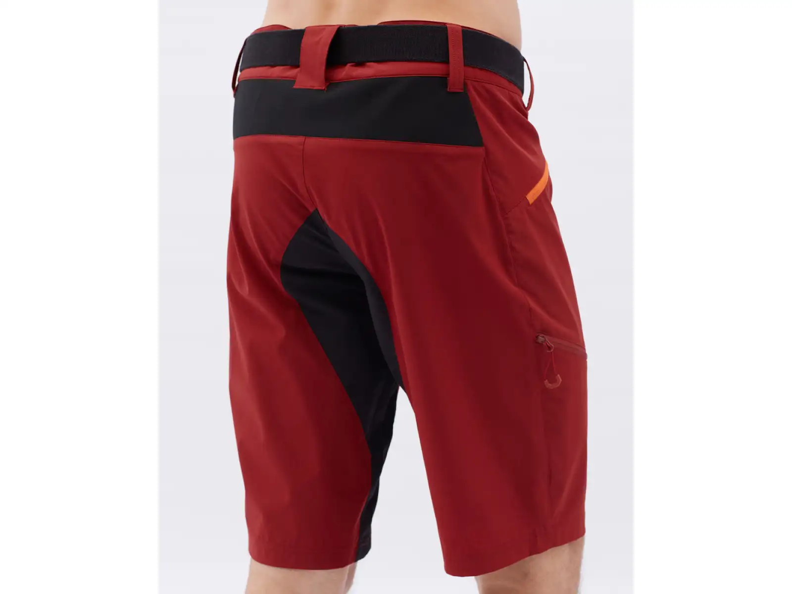 Silvini Rango Pro men's shorts Merlot/Orange
