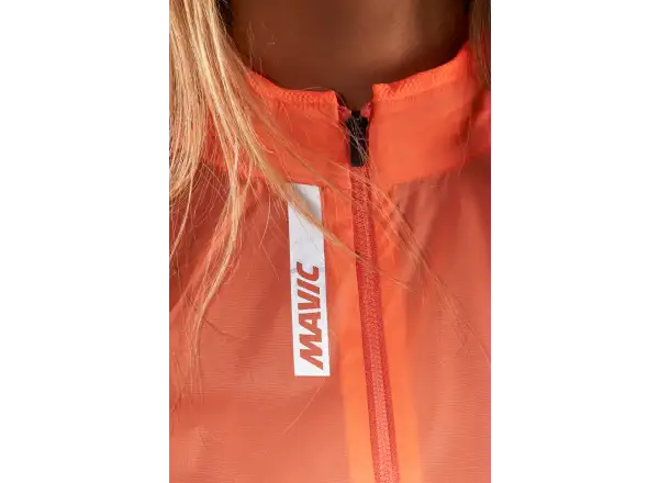 Mavic Cosmic Wind Bolero women's vest Coral SAMPLE