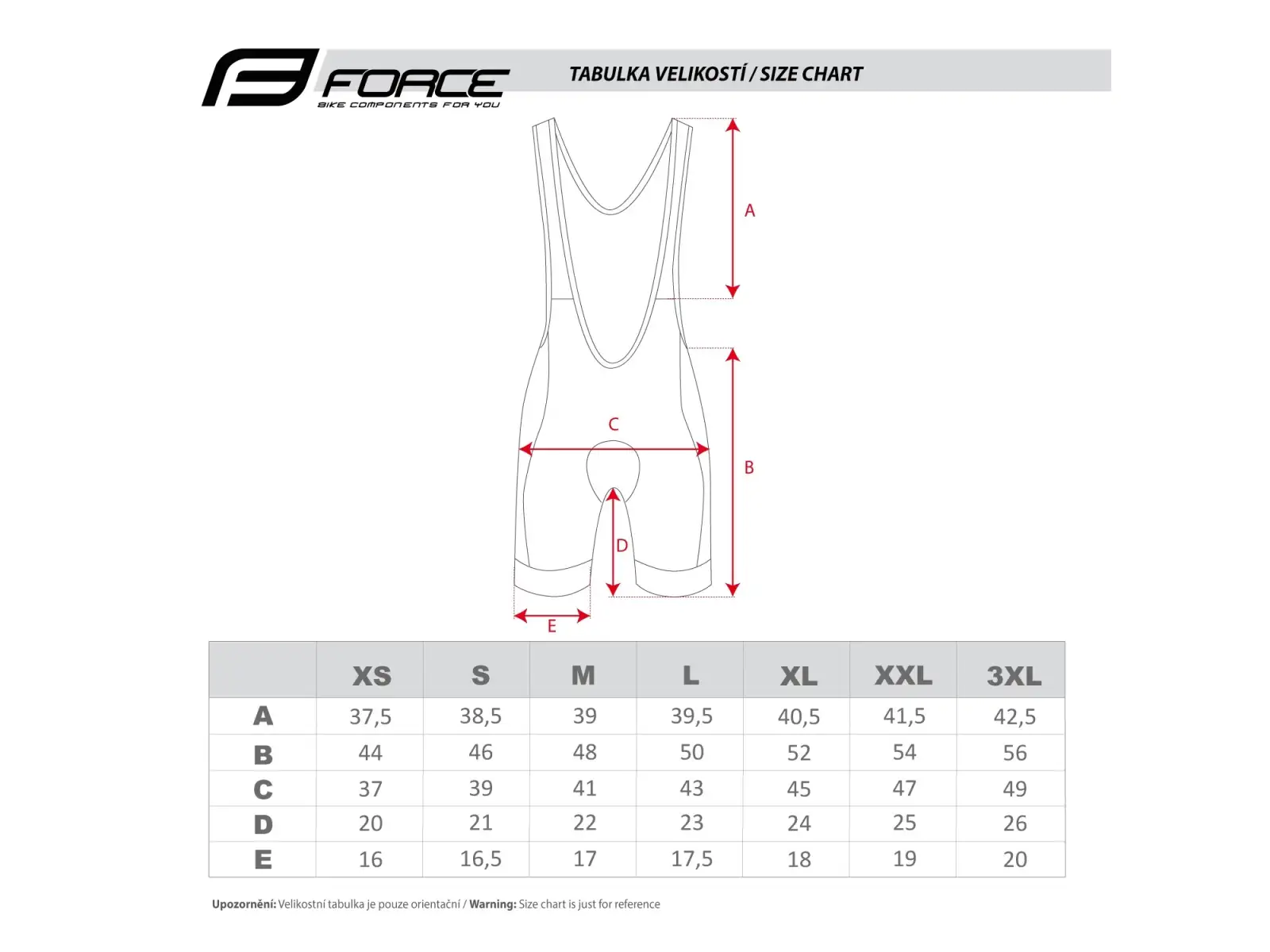 Force Fame men's shorts with insert and braces black/white