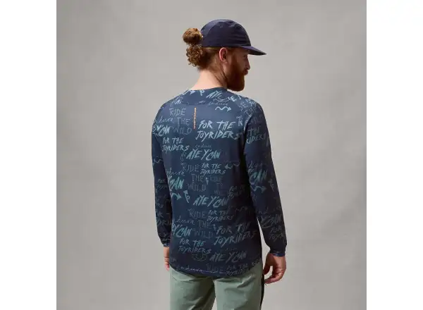 Endura Singletrack men's jersey long sleeve Carbon Grey