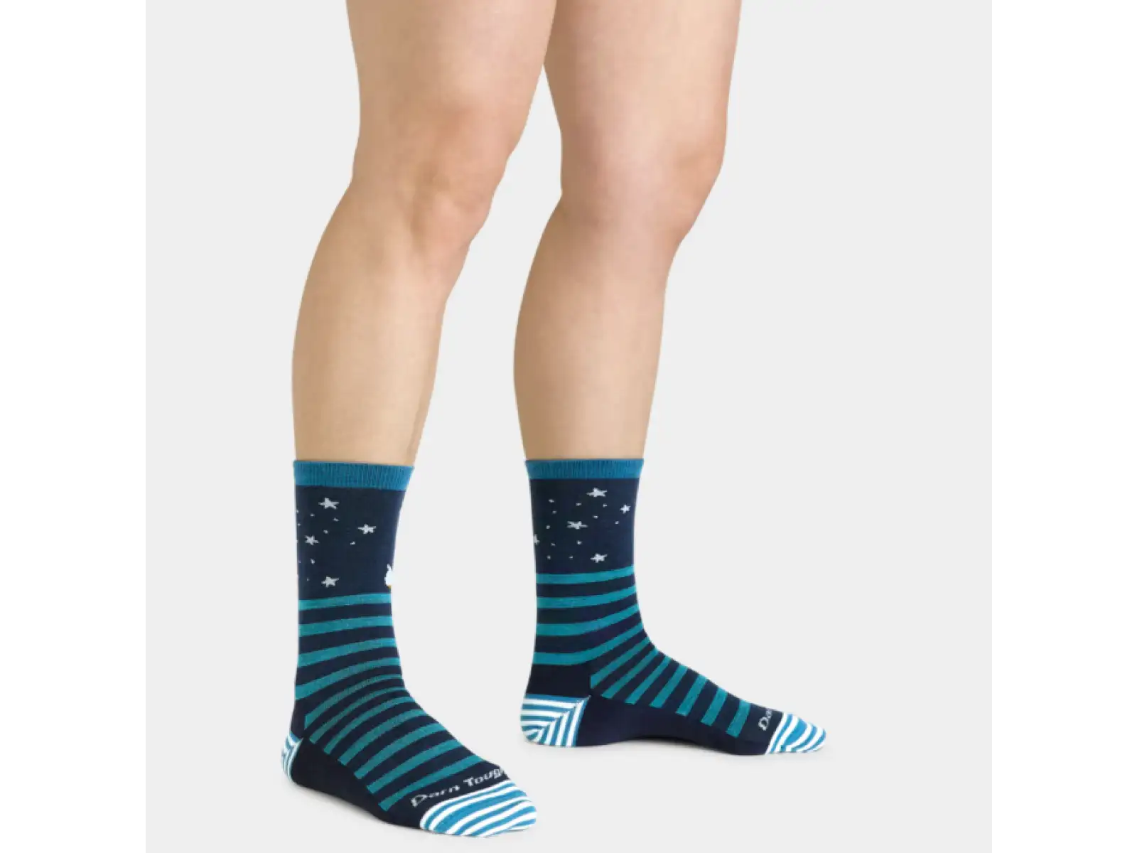 Darn Tough Animal Haus Crew Lightweight women's socks Eclipse