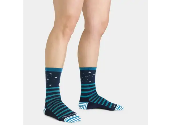 Darn Tough Animal Haus Crew Lightweight women's socks Eclipse