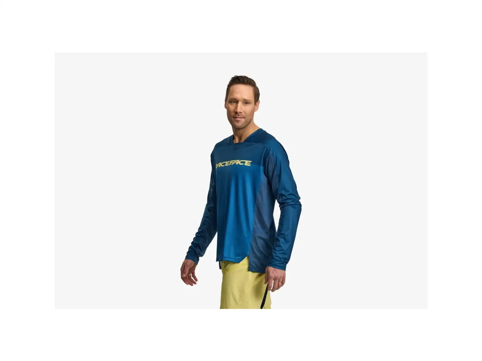 Race Face Diffuse men's jersey long sleeve navy