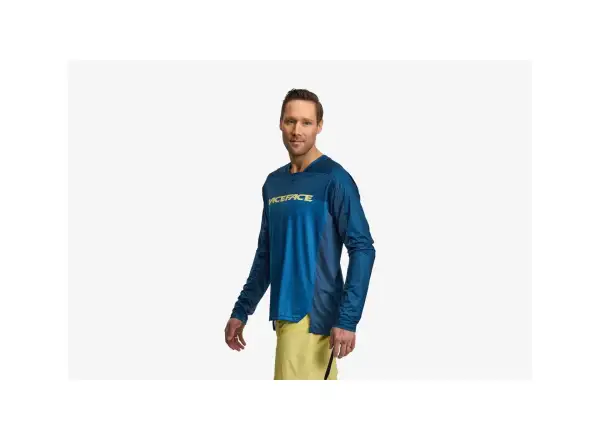 Race Face Diffuse men's jersey long sleeve navy