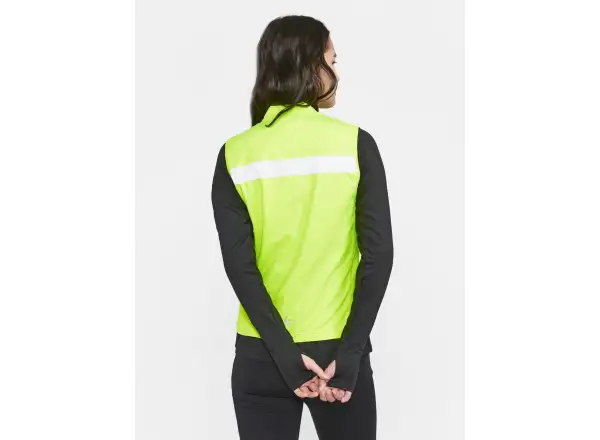 Craft ADV SubZ Lumen women's running vest yellow