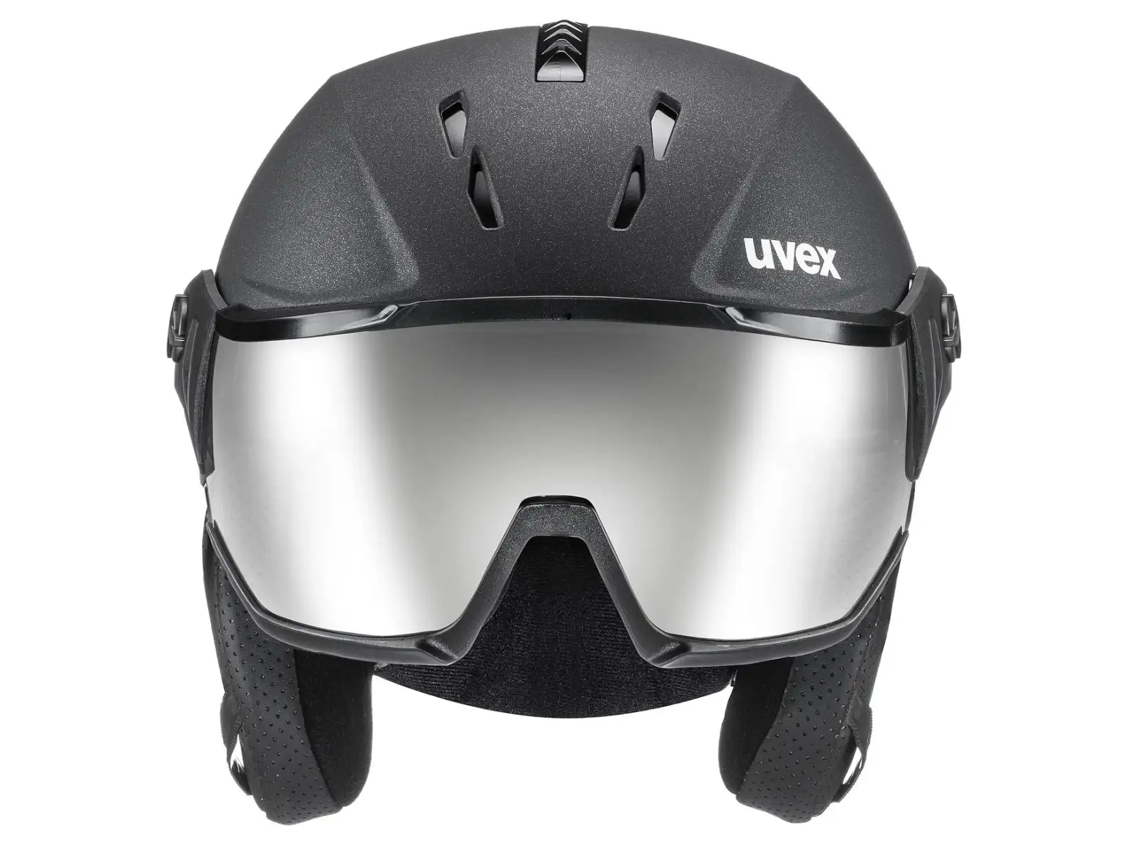 Uvex Instinct Visor ski helmet black matt