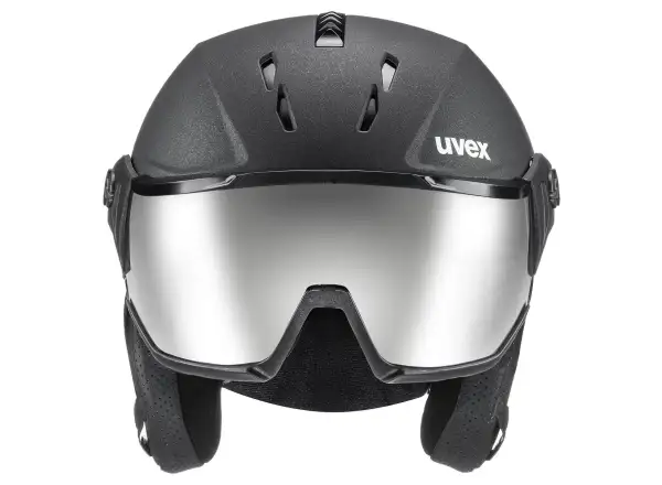 Uvex Instinct Visor ski helmet black matt