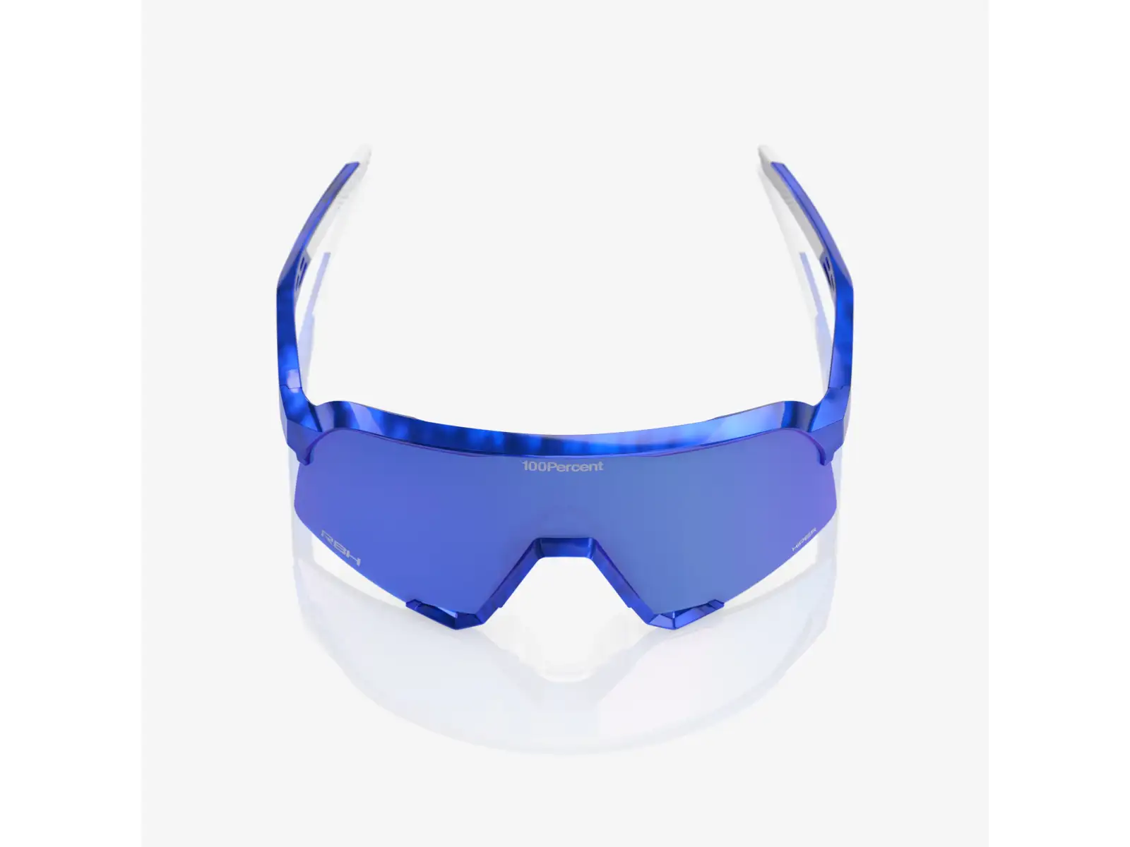 100% S3 glasses  RBH Gloss Blue Holographic/HiPER Royal Blue Mirror Lens