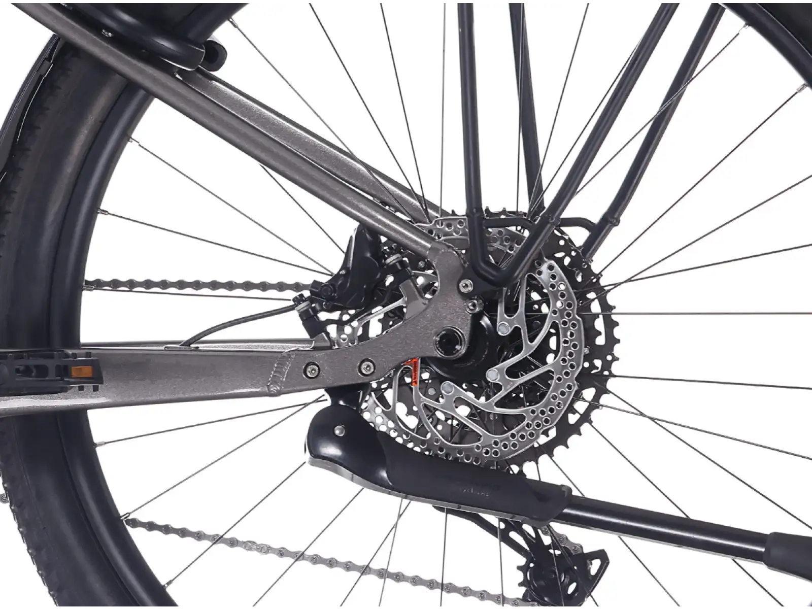 Rock Machine eBlizz B90T mountain e-bike Gloss Stone Grey