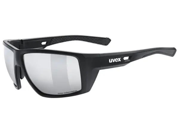 Uvex MTN Venture ColorVision goggles Black Matt/Mirror Silver