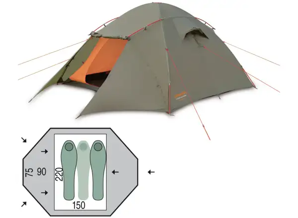 Pinguin Taifun 2 Tent 2 persons