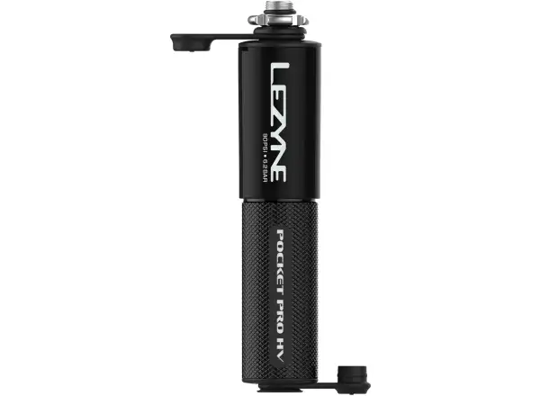 Lezyne Pocket Drive Pro HV pump Black Matte/Black Gloss