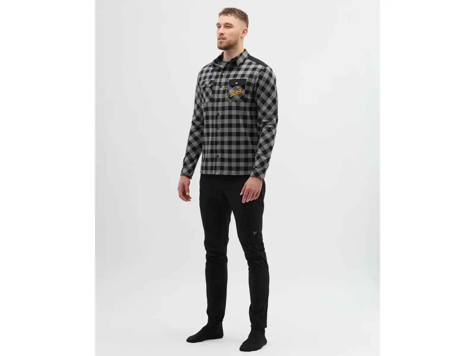 Silvini Farini men's shirt Grey/Tiger