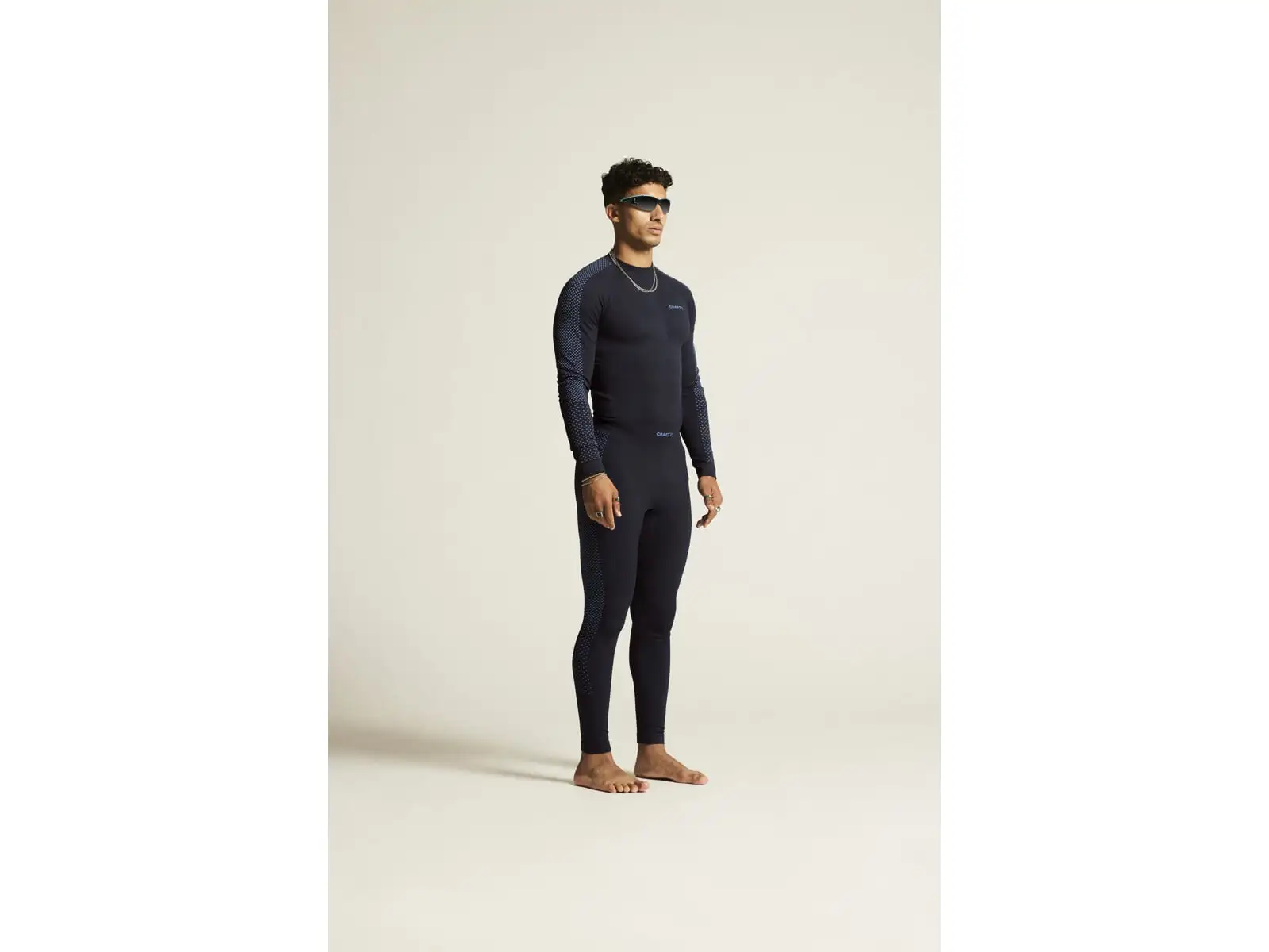 Craft ADV Warm Intensity men's long sleeve shirt blue