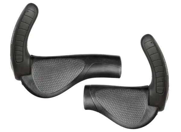Ergon GP3-L ergonomic grips with bar ends for right twist shifters