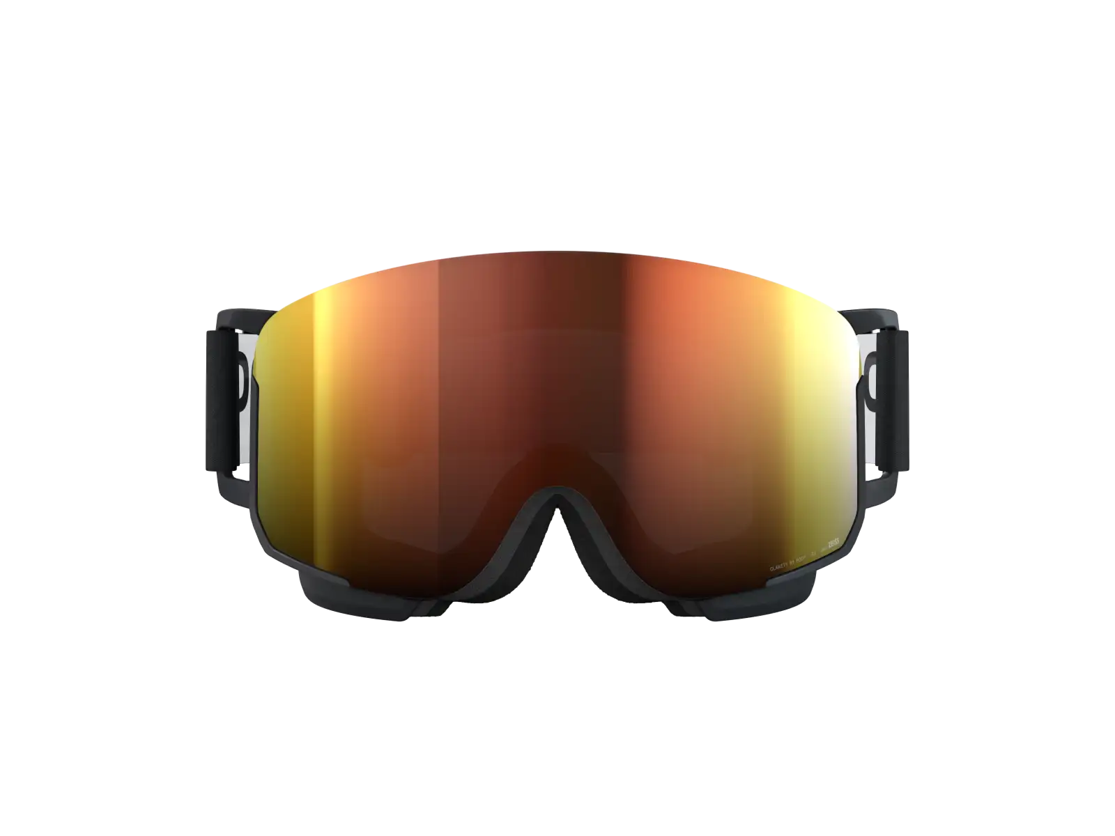 POC Nexal ski goggles Uranium Black/Partly Sunny Orange