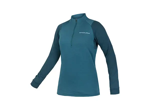 Endura SingleTrack Fleece women's jersey dark sage