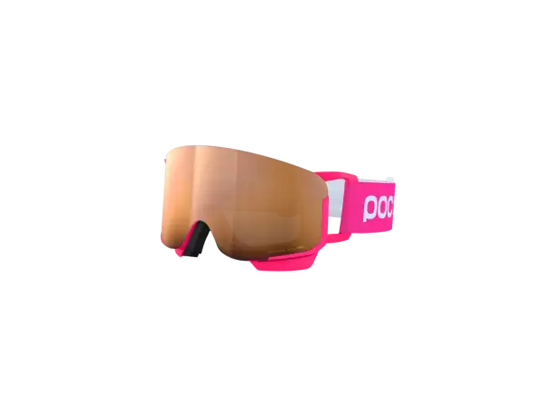 POC POCito Nexal kids ski goggles Fluorescent Pink/Partly Sunny Light Orange