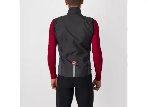 Castelli Squadra Stretch men's vest Light Black/Dark Gray