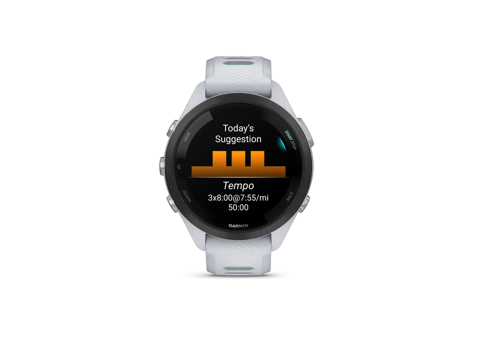 Garmin Forerunner 265S smart watch Whitestone