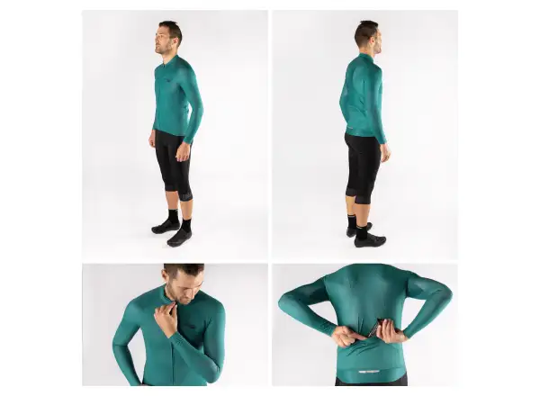 Force Pure men's jersey long sleeve Petrol