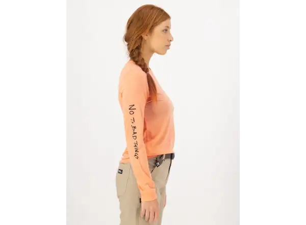Mons Royale Icon Merino women's long sleeve T-shirt Punch