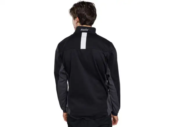 Swix Cross men's cross-country skiing jacket Black/Phantom