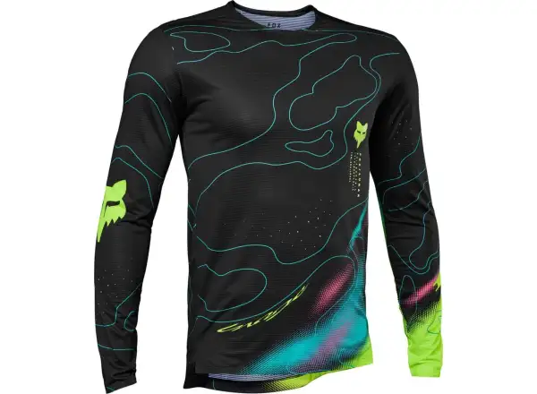 Fox Flexair Lunar men's jersey long sleeve Black