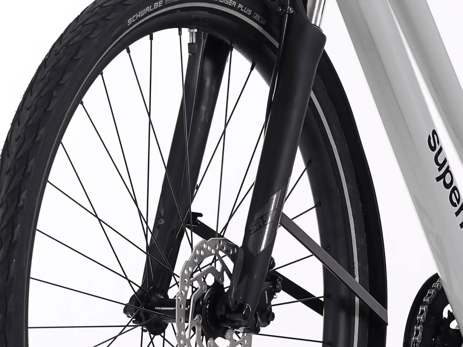 Superior Blox 6.2 T MS city bike Gloss Grey